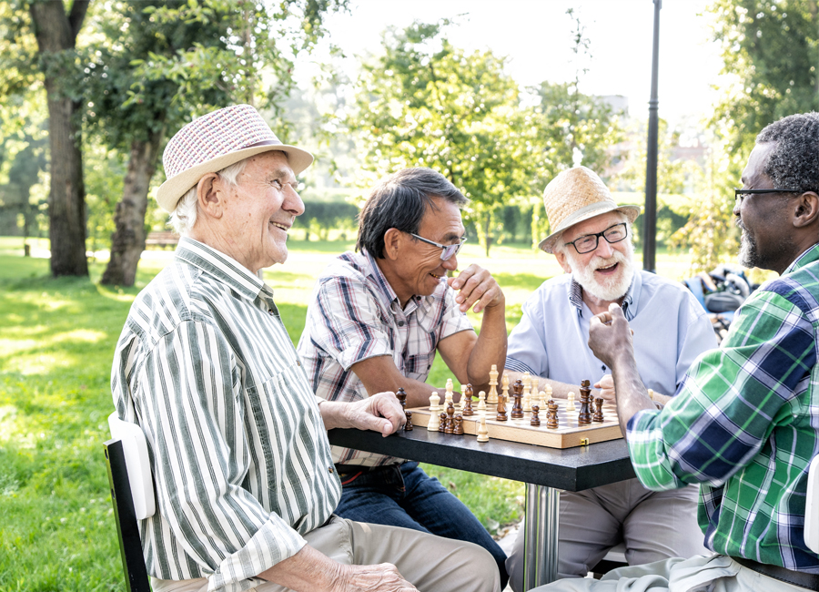 n-vier architekten, concept development Berlin, retirement home, community, play